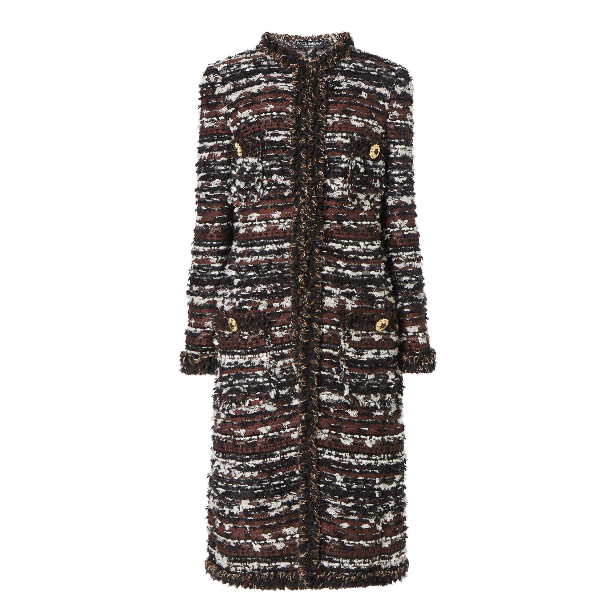 Tweed Longline Coat